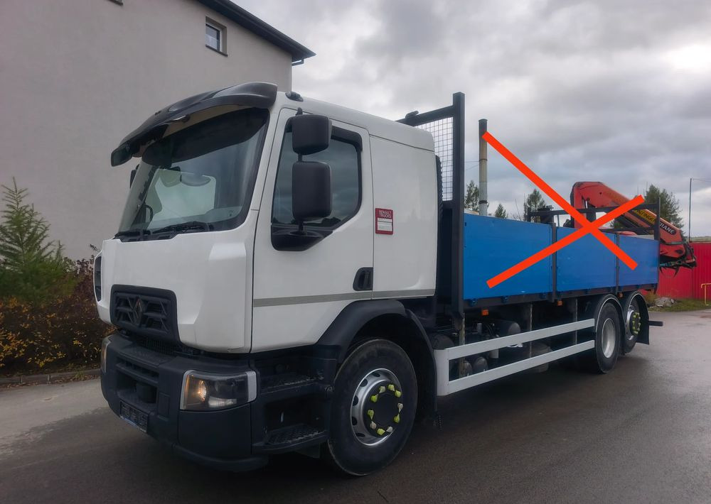 Renault D 26.320 6x2 podwozie do zabudowy - Kamion kabinë-shasi: foto 1 Renault D 26.320 6x2 podwozie do zabudowy - Kamion kabinë-shasi: foto 1