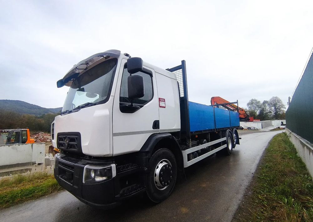 Renault Gama D 26.320 skrzynia hds palfinger PK15500 - Kamion me vinç, Kamion me karroceri të hapur: foto 1 Renault Gama D 26.320 skrzynia hds palfinger PK15500 - Kamion me vinç, Kamion me karroceri të hapur: foto 1