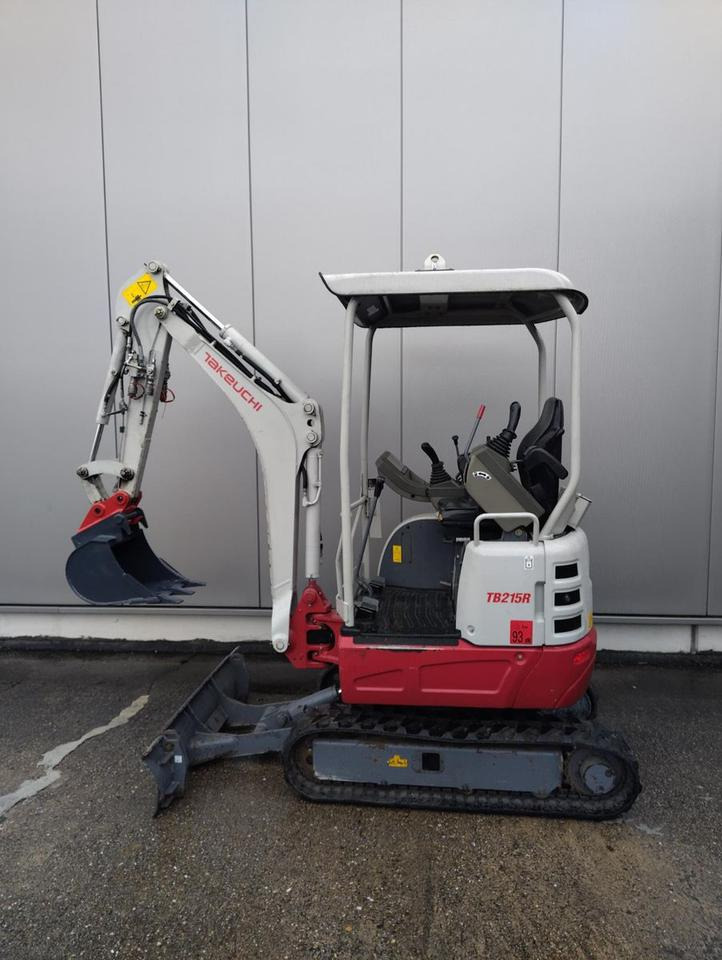 Takeuchi TB 215 R - 1.611 h - Schnellwechsler neu - - Miniekskavator: foto 3 Takeuchi TB 215 R - 1.611 h - Schnellwechsler neu - - Miniekskavator: foto 3