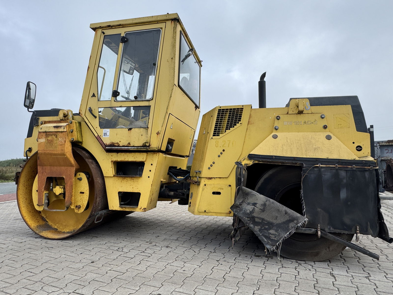 Bomag BW 151 AC-2 - Rul i kombinuar: foto 5 Bomag BW 151 AC-2 - Rul i kombinuar: foto 5