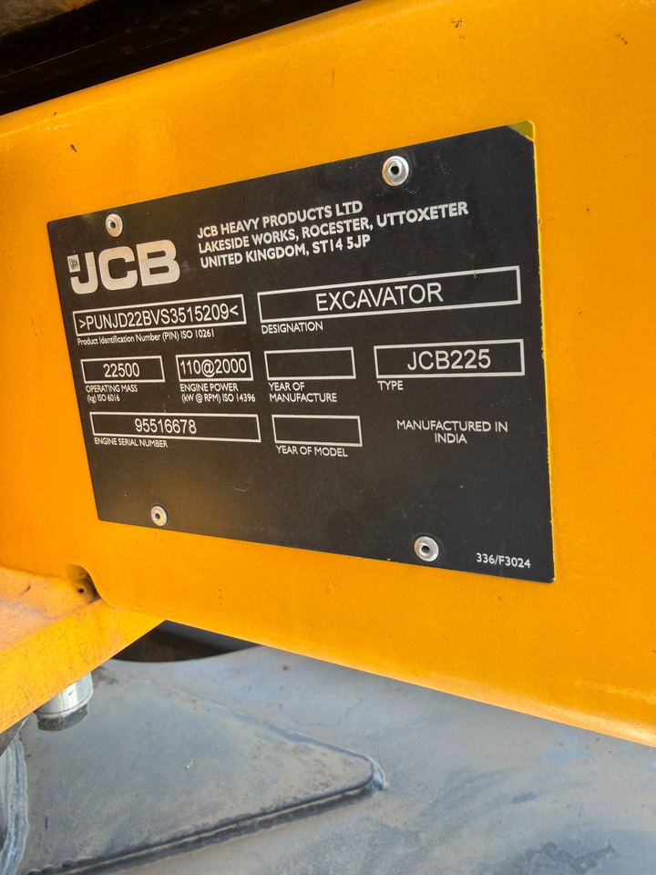 JCB 225 - Ekskavator: foto 3 JCB 225 - Ekskavator: foto 3