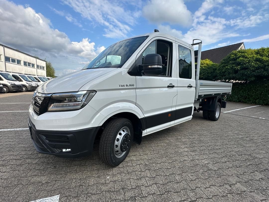MAN TGE 3 6.160 Doka L4 3-Seitenkipper Klima-Navi-AHK - Kamioncine vetëshkarkuese, Kamioncine dopio kabinë: foto 2 MAN TGE 3 6.160 Doka L4 3-Seitenkipper Klima-Navi-AHK - Kamioncine vetëshkarkuese, Kamioncine dopio kabinë: foto 2