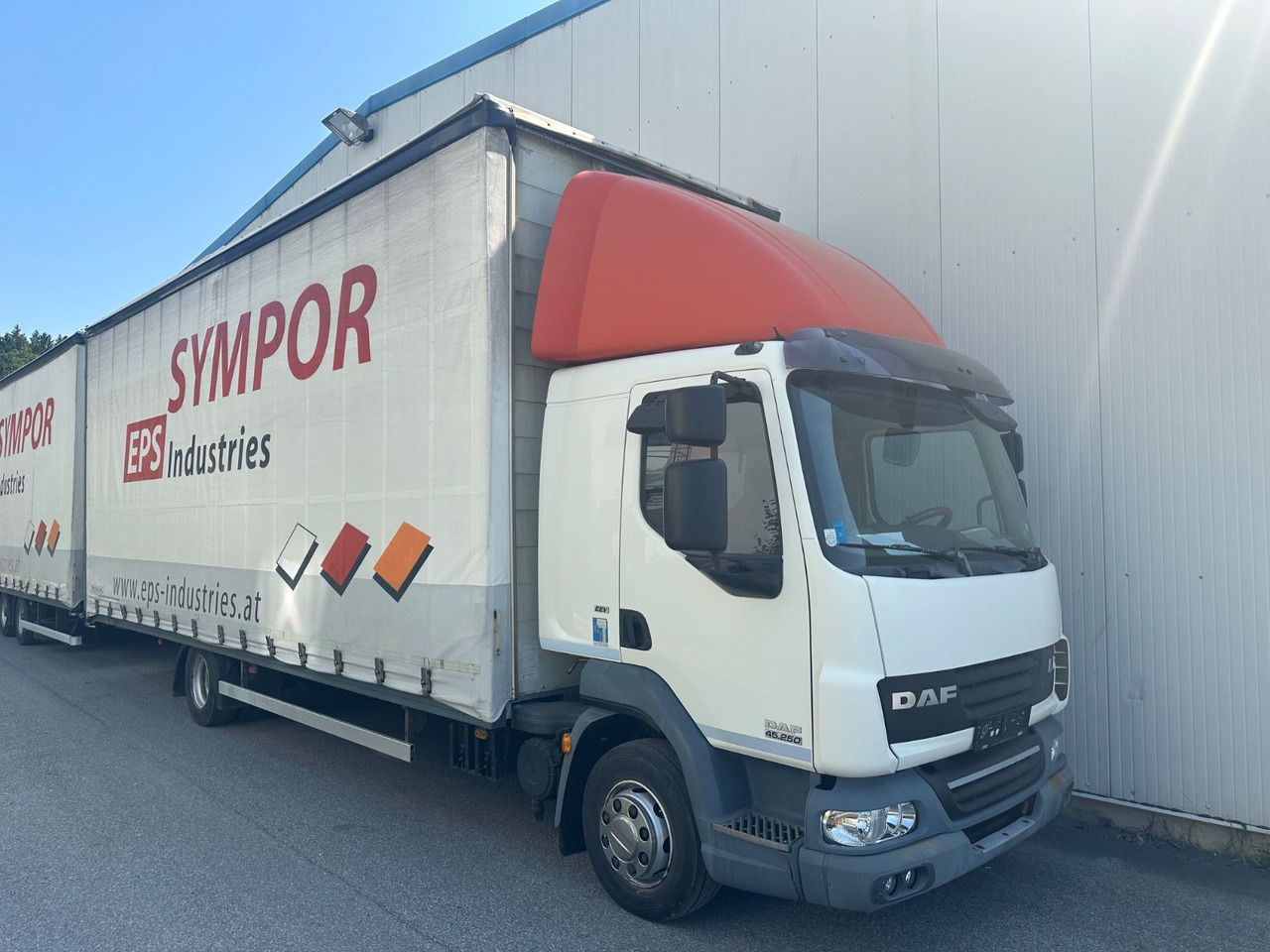 DAF LF 250 Schalter 120m° TÜV - Kamion me tendë: foto 2 DAF LF 250 Schalter 120m° TÜV - Kamion me tendë: foto 2