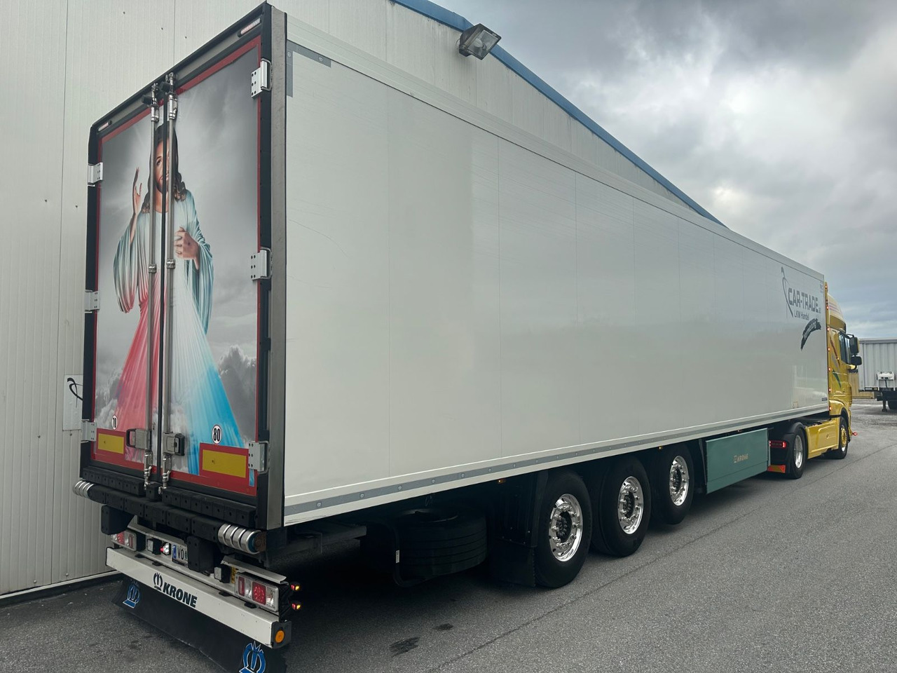 Krone SDR 27 Vector 1550 Doppelstock/Blumenbreit - Gjysmë rimorkio me vagonetë të mbyllur: foto 3 Krone SDR 27 Vector 1550 Doppelstock/Blumenbreit - Gjysmë rimorkio me vagonetë të mbyllur: foto 3