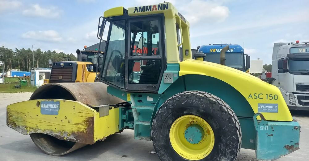 Ammann ASC 150 walec stal guma - Rul: foto 2 Ammann ASC 150 walec stal guma - Rul: foto 2