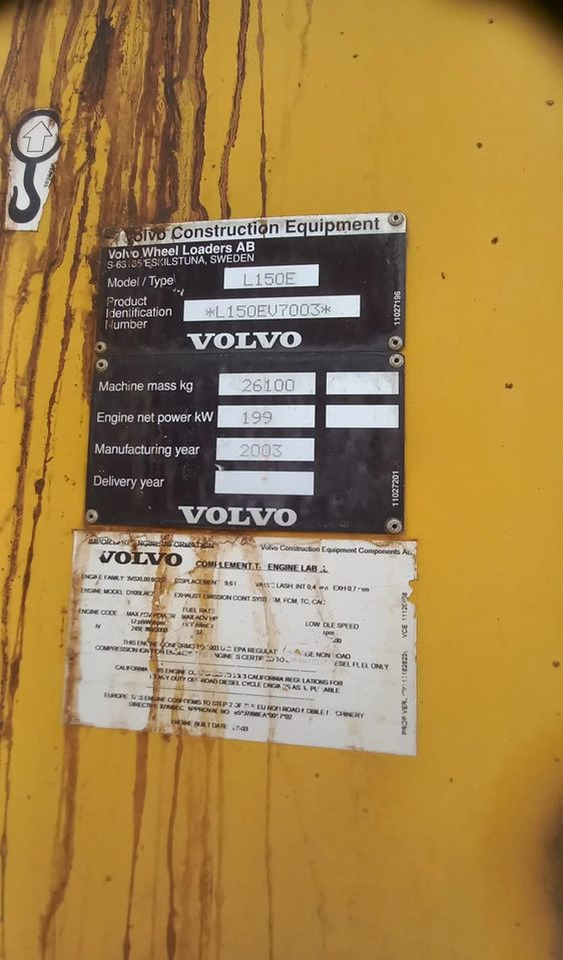 Volvo L150E - Fadrom me goma: foto 2 Volvo L150E - Fadrom me goma: foto 2