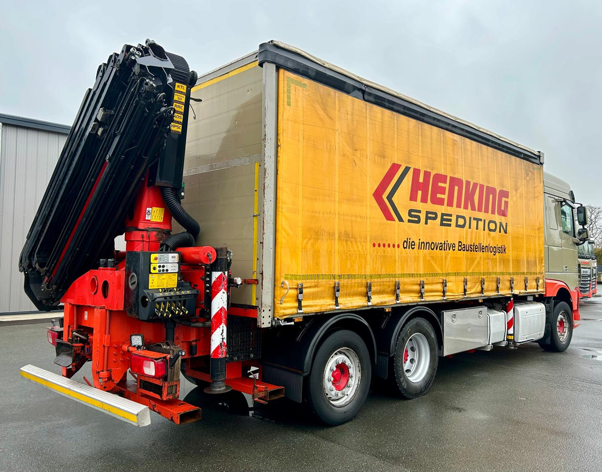 DAF DAF XF 460 FAN + PALFINGER + 16mtr + Lenkachse + EURO 6 - Kamion me tendë, Kamion me vinç: foto 5 DAF DAF XF 460 FAN + PALFINGER + 16mtr + Lenkachse + EURO 6 - Kamion me tendë, Kamion me vinç: foto 5