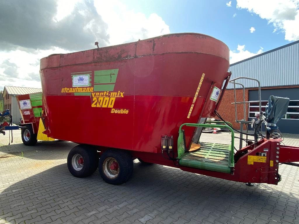 Strautmann Verti Mix 2000 Double - Vagon për përzierjen e foragjereve: foto 1 Strautmann Verti Mix 2000 Double - Vagon për përzierjen e foragjereve: foto 1