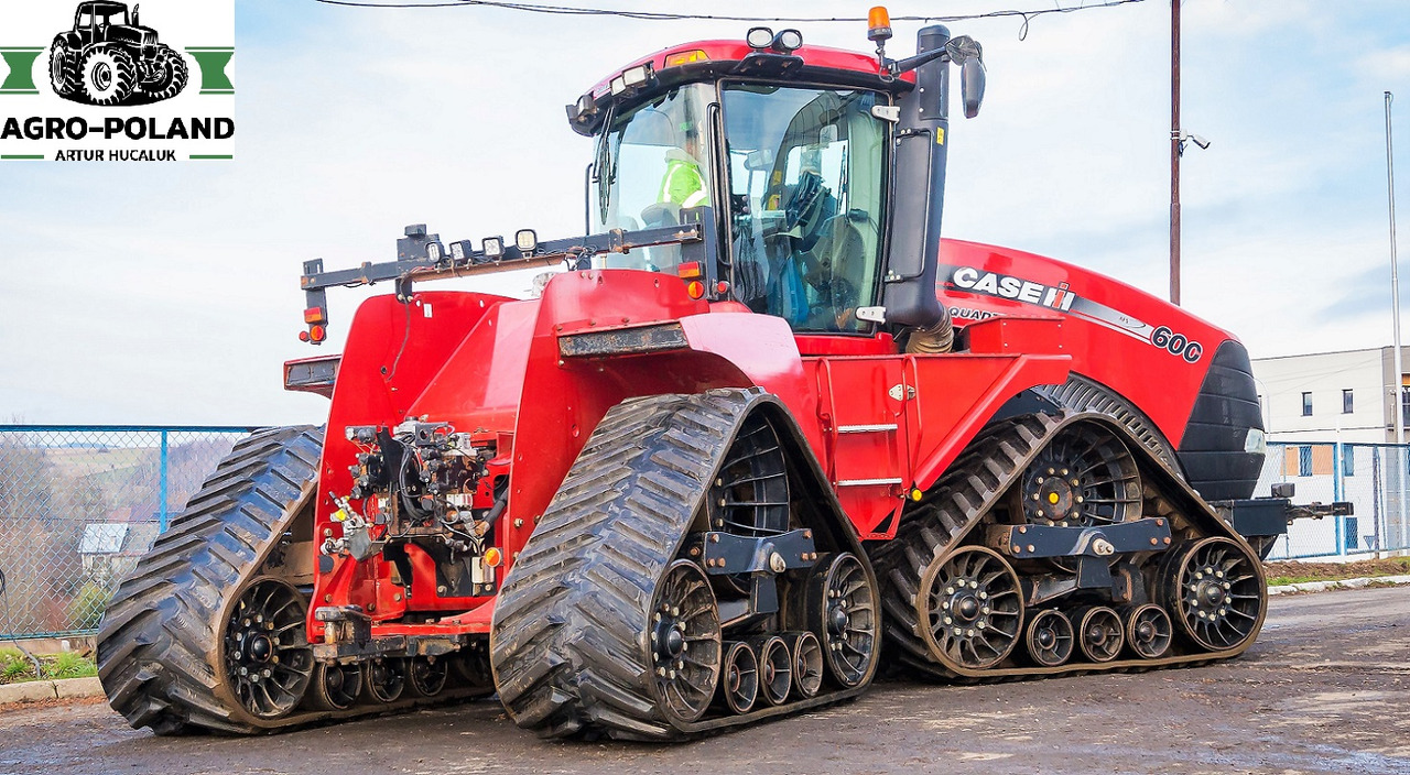 CASE IH QUADTRAC 600 - 2013 ROK - NOWE GĄSIENICE - AUTOPILOT - Traktor: foto 3 CASE IH QUADTRAC 600 - 2013 ROK - NOWE GĄSIENICE - AUTOPILOT - Traktor: foto 3