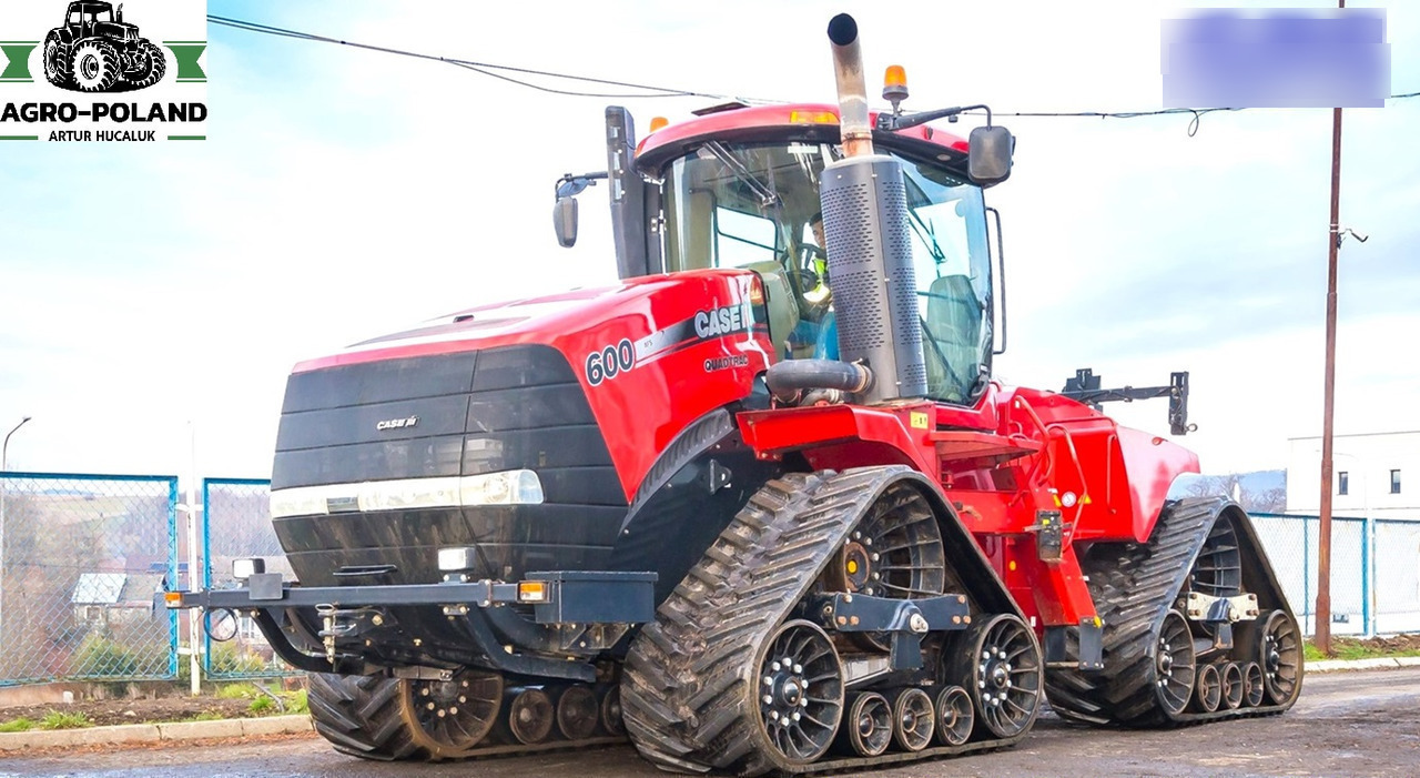 CASE IH QUADTRAC 600 - 2013 ROK - NOWE GĄSIENICE - AUTOPILOT - Traktor: foto 1 CASE IH QUADTRAC 600 - 2013 ROK - NOWE GĄSIENICE - AUTOPILOT - Traktor: foto 1