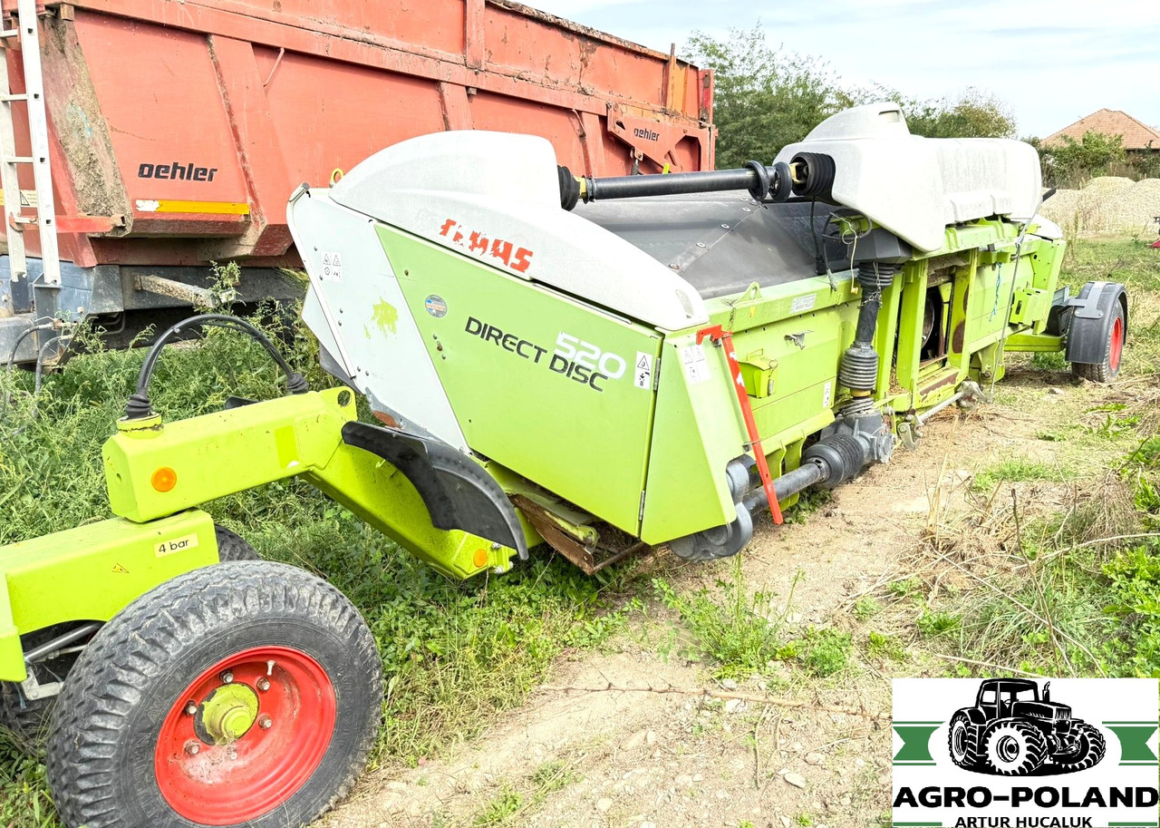 CLAAS DIRECT DISC 520 CENTOUR PRO NT - 2014 rok - Korrëse foragjere: foto 1 CLAAS DIRECT DISC 520 CENTOUR PRO NT - 2014 rok - Korrëse foragjere: foto 1