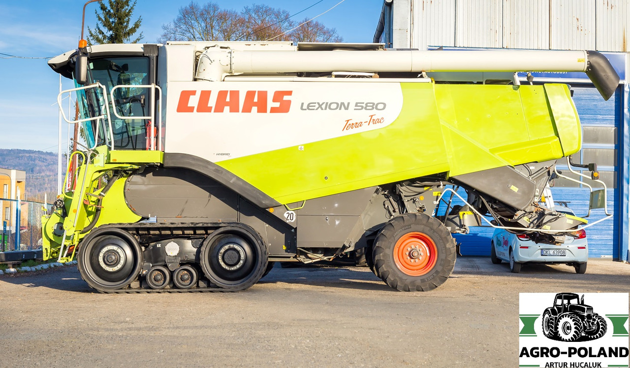 CLAAS LEXION 580 TT - 3326 h - 2008 ROK - QUANTIMETER + VARIO 750 - LASER PILOT - Autokombajnë: foto 5 CLAAS LEXION 580 TT - 3326 h - 2008 ROK - QUANTIMETER + VARIO 750 - LASER PILOT - Autokombajnë: foto 5