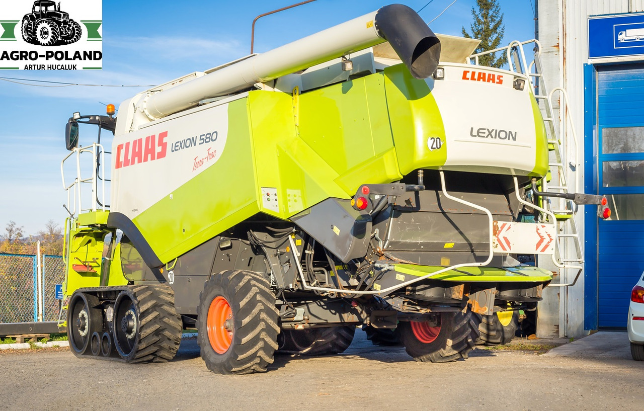 CLAAS LEXION 580 TT - 3326 h - 2008 ROK - QUANTIMETER + VARIO 750 - LASER PILOT - Autokombajnë: foto 4 CLAAS LEXION 580 TT - 3326 h - 2008 ROK - QUANTIMETER + VARIO 750 - LASER PILOT - Autokombajnë: foto 4
