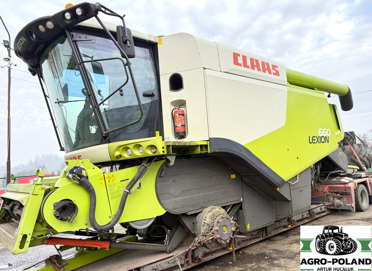 CLAAS LEXION 660 - 2013 ROK - NOWSZY MODEL - 2468 H - VARIO 750 - Autokombajnë: foto 2 CLAAS LEXION 660 - 2013 ROK - NOWSZY MODEL - 2468 H - VARIO 750 - Autokombajnë: foto 2