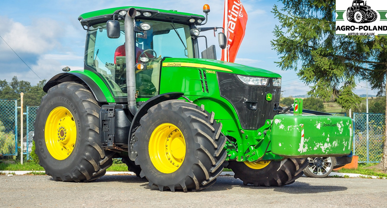 JOHN DEERE 7260 R - 8.515 h - WOM - TUZ - 2013 ROK - Traktor: foto 1 JOHN DEERE 7260 R - 8.515 h - WOM - TUZ - 2013 ROK - Traktor: foto 1