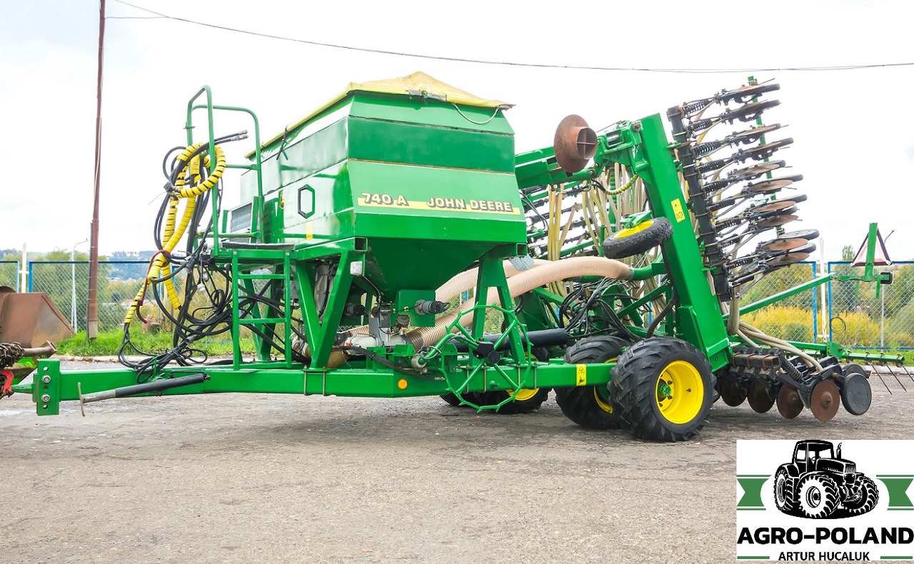 JOHN DEERE 740A - 2008 ROK - 6 M - Mbjellëse në radhë: foto 1 JOHN DEERE 740A - 2008 ROK - 6 M - Mbjellëse në radhë: foto 1