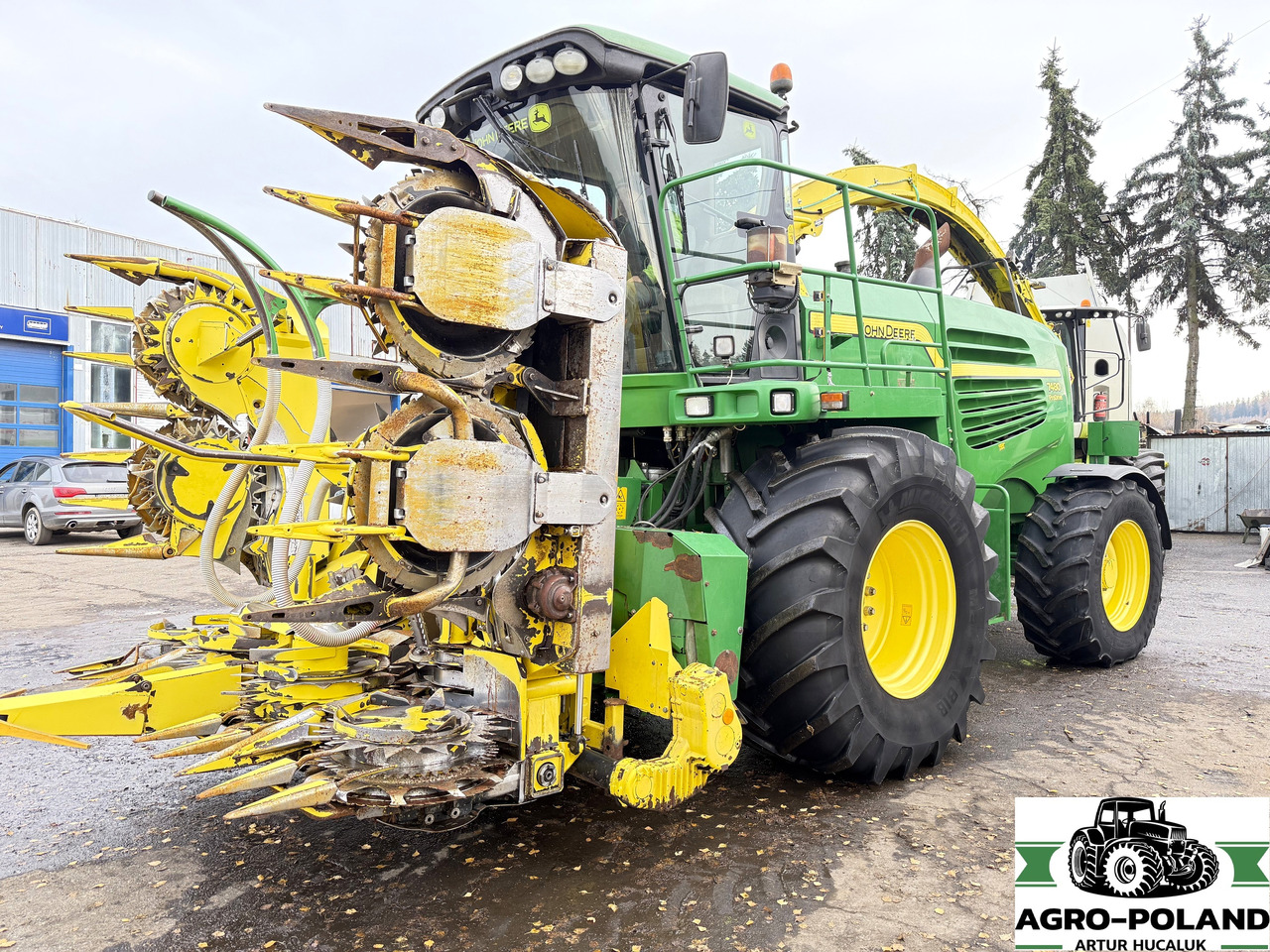 JOHN DEERE 7480 - ProDrive - 4x4 - 2014 rok - Kemper 360 plus - Pickup 630c - 40 km/h - Korrëse foragjere: foto 2 JOHN DEERE 7480 - ProDrive - 4x4 - 2014 rok - Kemper 360 plus - Pickup 630c - 40 km/h - Korrëse foragjere: foto 2