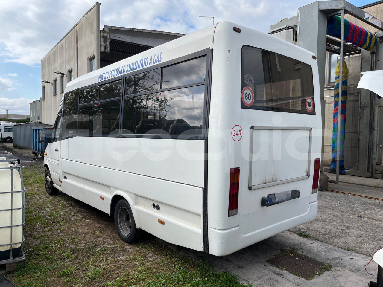 Minibus, Furgon pasagjerësh Mercedes-Benz 414T: foto 6