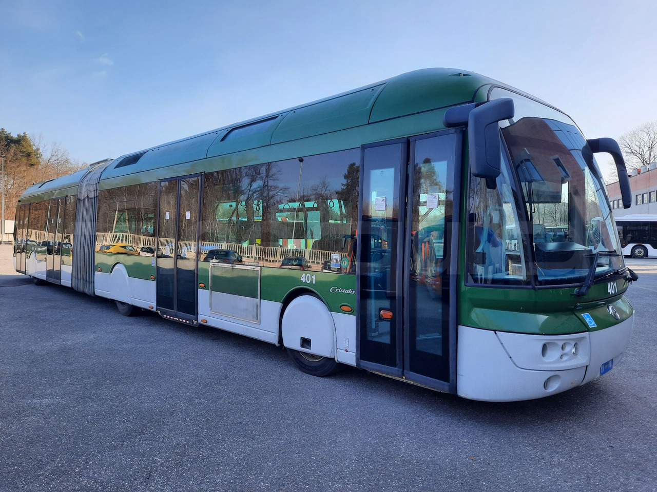 N. 6 Irisbus Cristalis ETB 18 - Autobus i artikuluar, Autobus elektrik: foto 1 N. 6 Irisbus Cristalis ETB 18 - Autobus i artikuluar, Autobus elektrik: foto 1