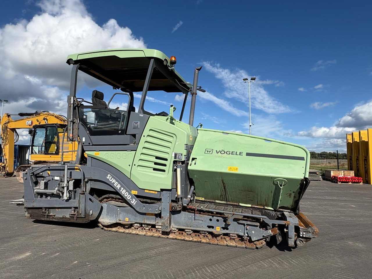 VÖGELE SUPER 1800-3i - Shtrues asfalti: foto 4 VÖGELE SUPER 1800-3i - Shtrues asfalti: foto 4