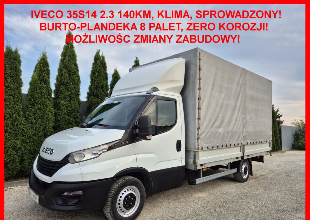 Iveco 35s14 140KM - Kamioncine me tendë: foto 2 Iveco 35s14 140KM - Kamioncine me tendë: foto 2