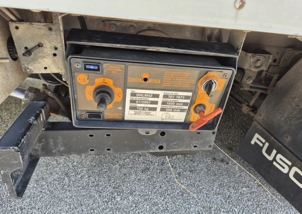 Karroceri - vagonetë e ndërrueshme Kontener 8 palet +winda Dhollandia 750kg 2014 rok, regulowana szer. podramówki, Canter, Iveco, Master ,Ducato, Inne: foto 12