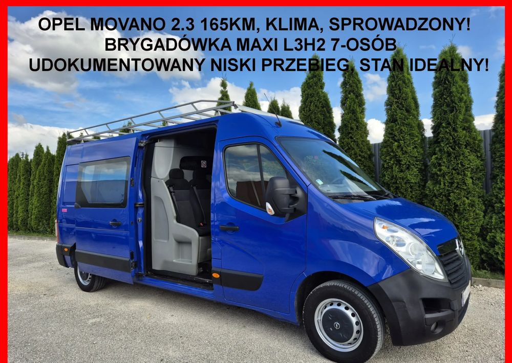 Opel Movano 2.3 165KM - Furgon: foto 1 Opel Movano 2.3 165KM - Furgon: foto 1
