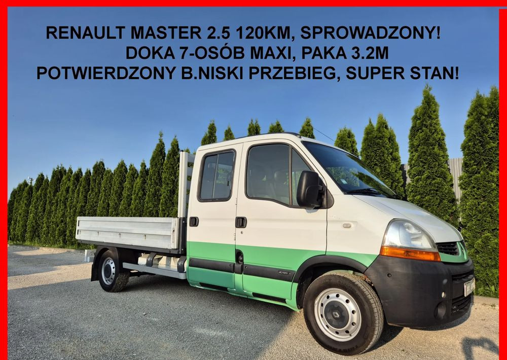 Renault Master 2.5 120KM Dubel Kabina - Kamioncine dopio kabinë: foto 1 Renault Master 2.5 120KM Dubel Kabina - Kamioncine dopio kabinë: foto 1