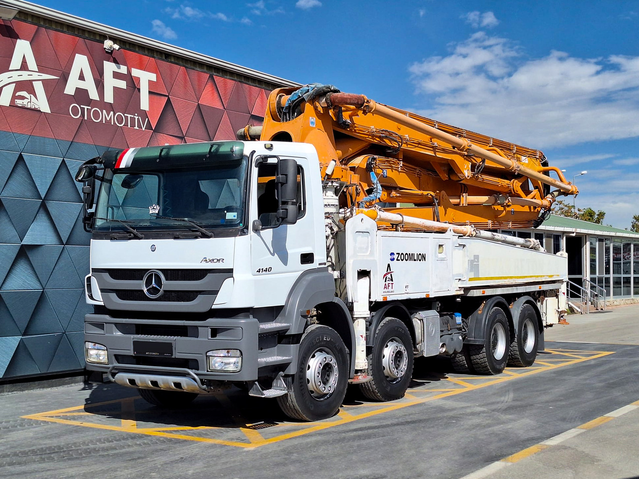 MERCEDES-BENZ AXOR 4140 ZOOMLION 43X-5RZ - Pompë betoni: foto 1 MERCEDES-BENZ AXOR 4140 ZOOMLION 43X-5RZ - Pompë betoni: foto 1