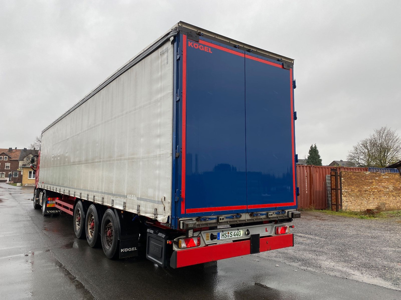 Kögel 3-achs Curtainsider / Edscha/Lenkachse/RSAB - Gjysmë rimorkio me tendë: foto 2 Kögel 3-achs Curtainsider / Edscha/Lenkachse/RSAB - Gjysmë rimorkio me tendë: foto 2