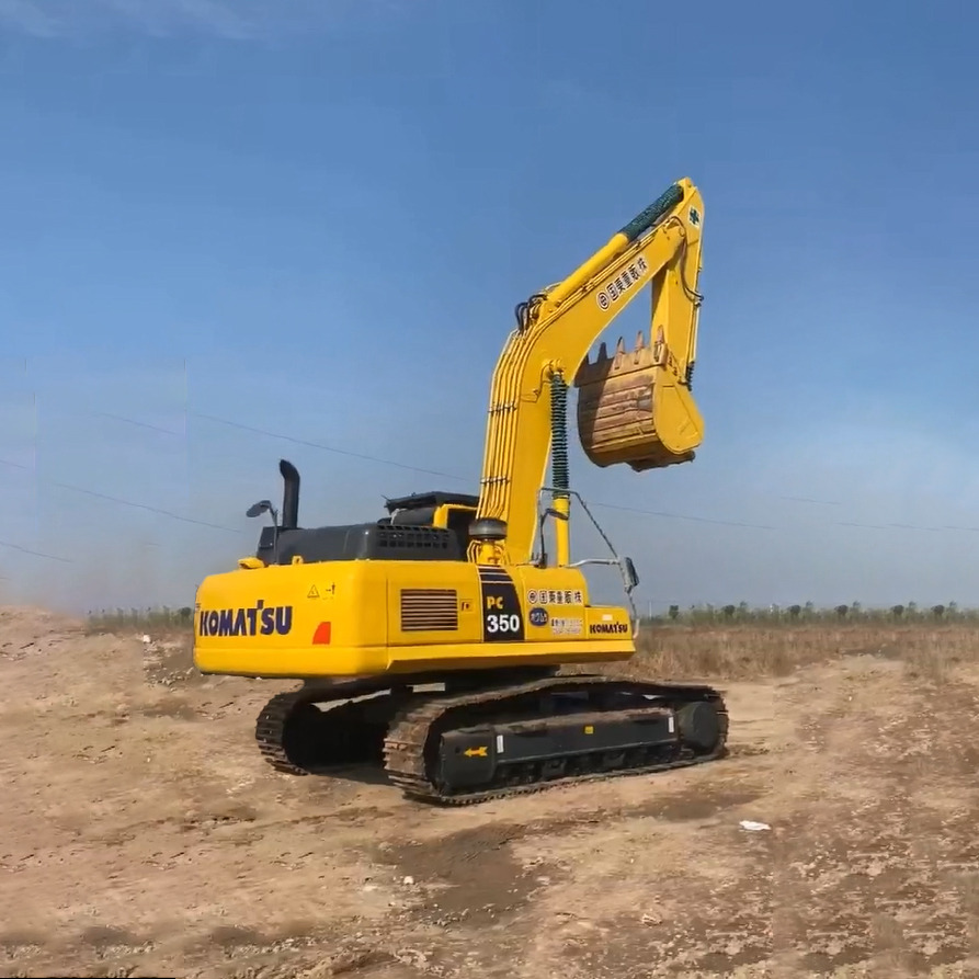 KOMATSU pc350-8 - Ekskavator me zinxhirë: foto 1 KOMATSU pc350-8 - Ekskavator me zinxhirë: foto 1