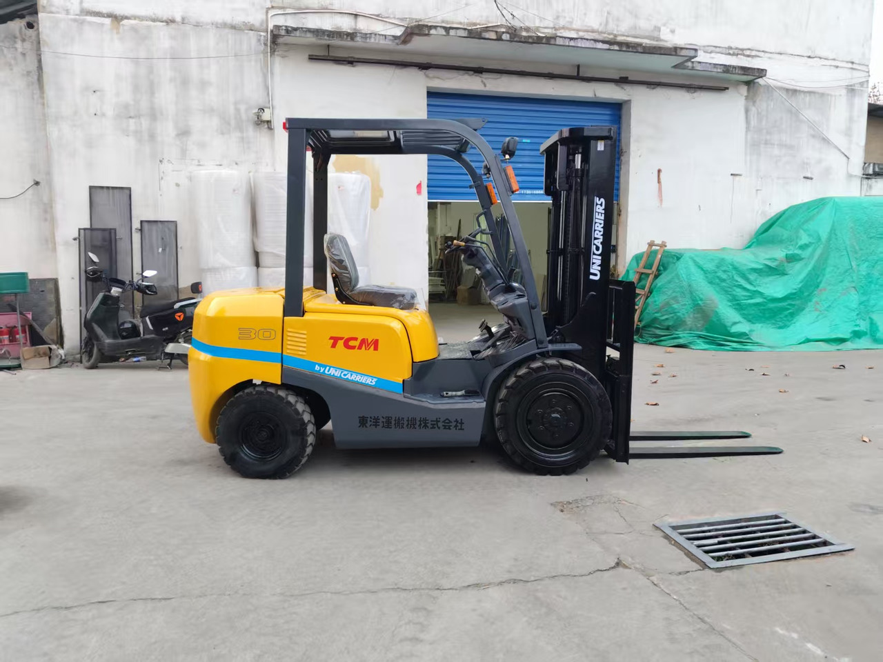 TCM FD30 Japan brand used 3 ton diesel forklift Customizable mast clamps - Pirun më naftë: foto 1 TCM FD30 Japan brand used 3 ton diesel forklift Customizable mast clamps - Pirun më naftë: foto 1