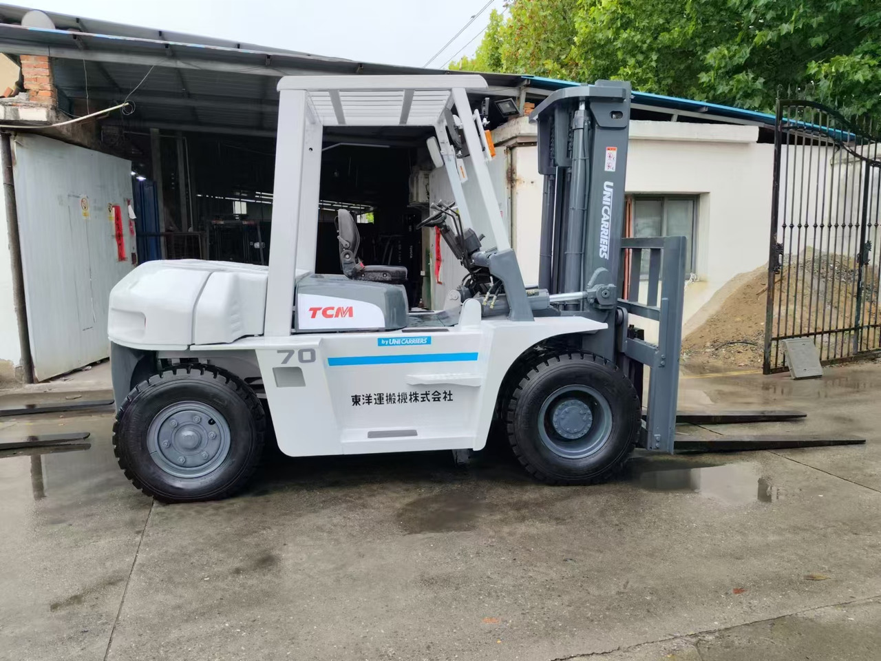 TCM FD70 japan brand 7 ton forklift used Customizable mast clamp side shift - Pirun më naftë: foto 1 TCM FD70 japan brand 7 ton forklift used Customizable mast clamp side shift - Pirun më naftë: foto 1