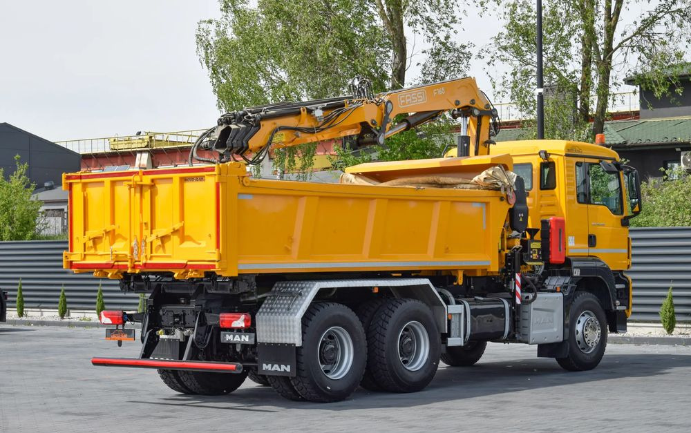 MAN TGS 26.400 / 6x4 / EURO 6 / UDT / HDS FASSI 165 / WYSUW x3 / ROTATOR / CHWYTAK / STEROWANIE RADIOWE / WZMOCNIONA RAMA / WYWROTKA / HYDROBURTA / AUTOMAT / 2017 / NOWE OPONY - 100% / NISKI PRZEBIEG - Kamion vetëshkarkues, Kamion me vinç: foto 5 MAN TGS 26.400 / 6x4 / EURO 6 / UDT / HDS FASSI 165 / WYSUW x3 / ROTATOR / CHWYTAK / STEROWANIE RADIOWE / WZMOCNIONA RAMA / WYWROTKA / HYDROBURTA / AUTOMAT / 2017 / NOWE OPONY - 100% / NISKI PRZEBIEG - Kamion vetëshkarkues, Kamion me vinç: foto 5