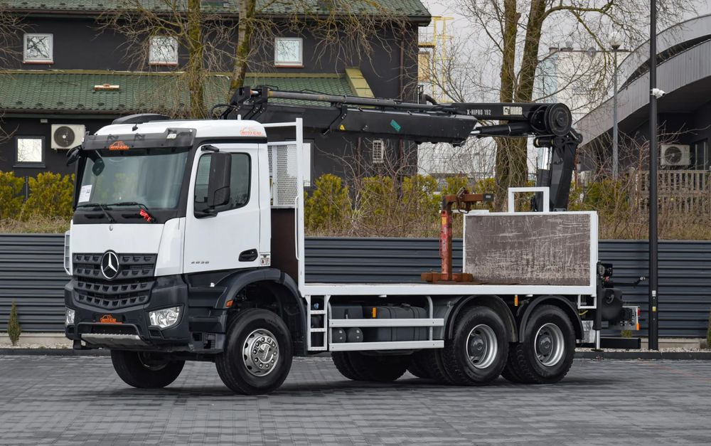 Mercedes-Benz AROCS 2636 / 6x4 / HIAB X-HIPRO 192 E-3 / WYSUW x3 / ROTATOR / STEROWANIE RADIOWE / UDT / PODPORY HYDRAULICZNE / AUTOMAT / KAMERA COFANIA / NISKI PRZEBIEG / SPROWADZONY - Makineritë e tjera: foto 1 Mercedes-Benz AROCS 2636 / 6x4 / HIAB X-HIPRO 192 E-3 / WYSUW x3 / ROTATOR / STEROWANIE RADIOWE / UDT / PODPORY HYDRAULICZNE / AUTOMAT / KAMERA COFANIA / NISKI PRZEBIEG / SPROWADZONY - Makineritë e tjera: foto 1