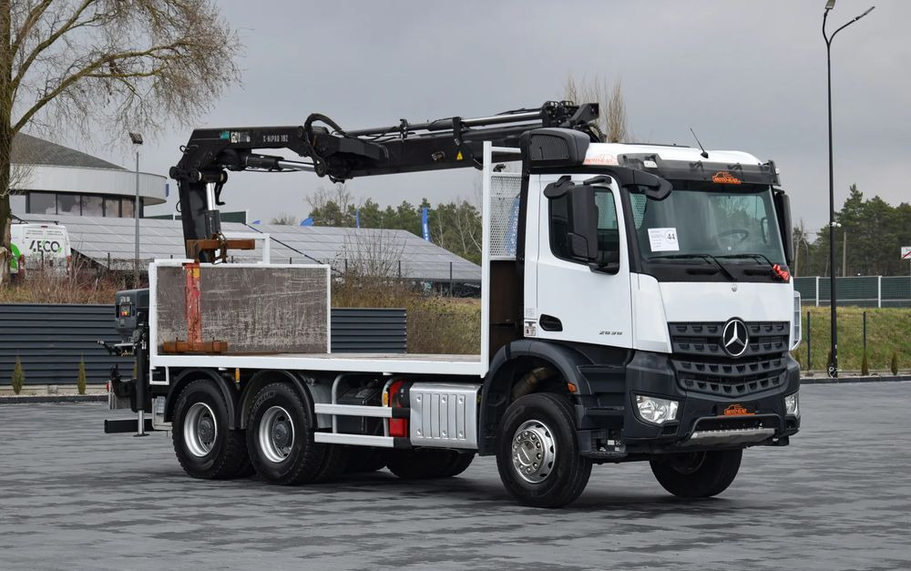 Mercedes-Benz AROCS 2636 / 6x4 / HIAB X-HIPRO 192 E-3 / WYSUW x3 / ROTATOR / STEROWANIE RADIOWE / UDT / PODPORY HYDRAULICZNE / AUTOMAT / KAMERA COFANIA / NISKI PRZEBIEG / SPROWADZONY - Kamion me karroceri të hapur, Kamion me vinç: foto 3 Mercedes-Benz AROCS 2636 / 6x4 / HIAB X-HIPRO 192 E-3 / WYSUW x3 / ROTATOR / STEROWANIE RADIOWE / UDT / PODPORY HYDRAULICZNE / AUTOMAT / KAMERA COFANIA / NISKI PRZEBIEG / SPROWADZONY - Kamion me karroceri të hapur, Kamion me vinç: foto 3