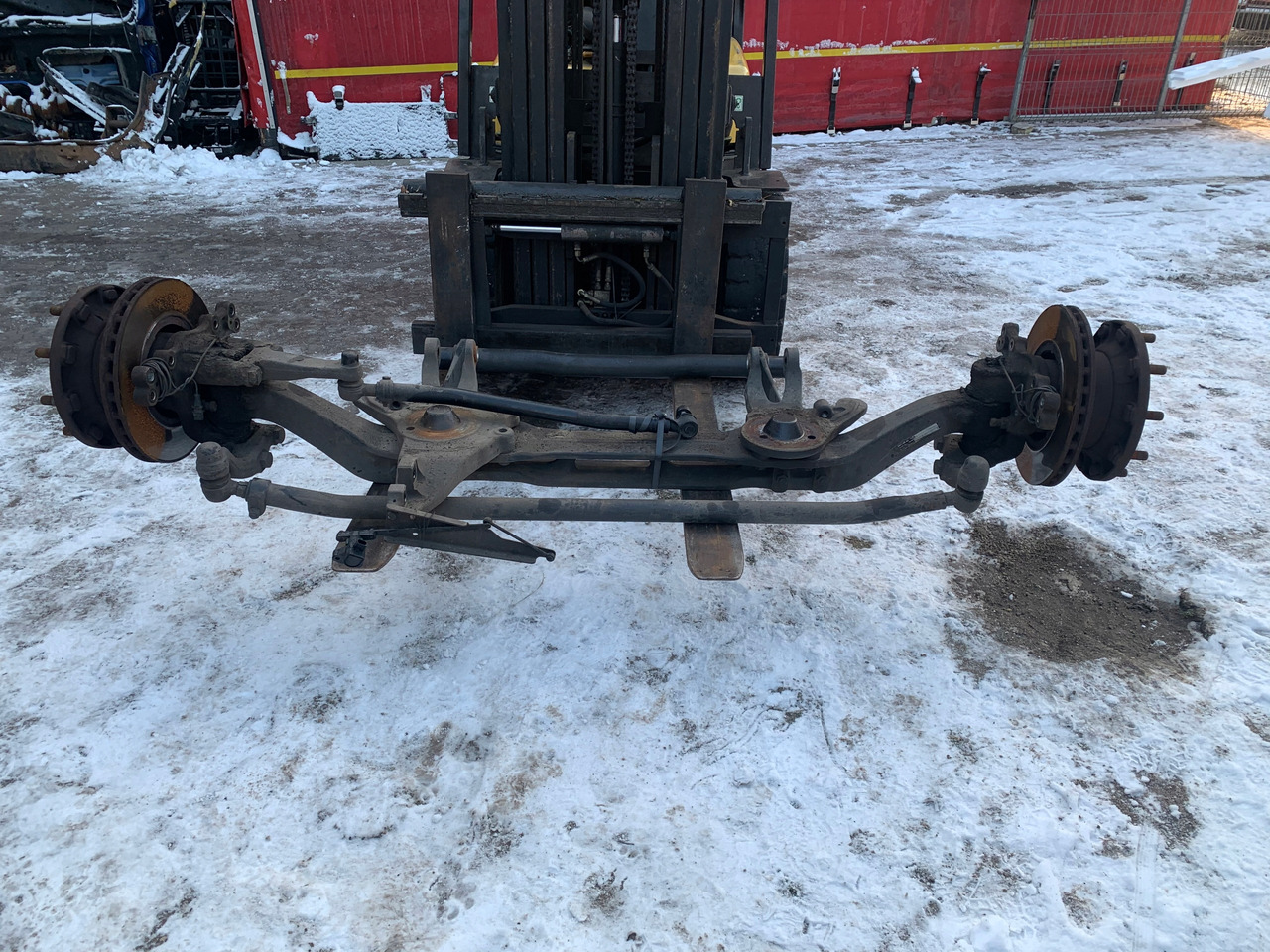 OŚ PRZEDNIA MERCEDES ACTROS MP4 ANTOS F-8.0/C22.5 - Aksi i përparmë për Kamioni: foto 1 OŚ PRZEDNIA MERCEDES ACTROS MP4 ANTOS F-8.0/C22.5 - Aksi i përparmë për Kamioni: foto 1