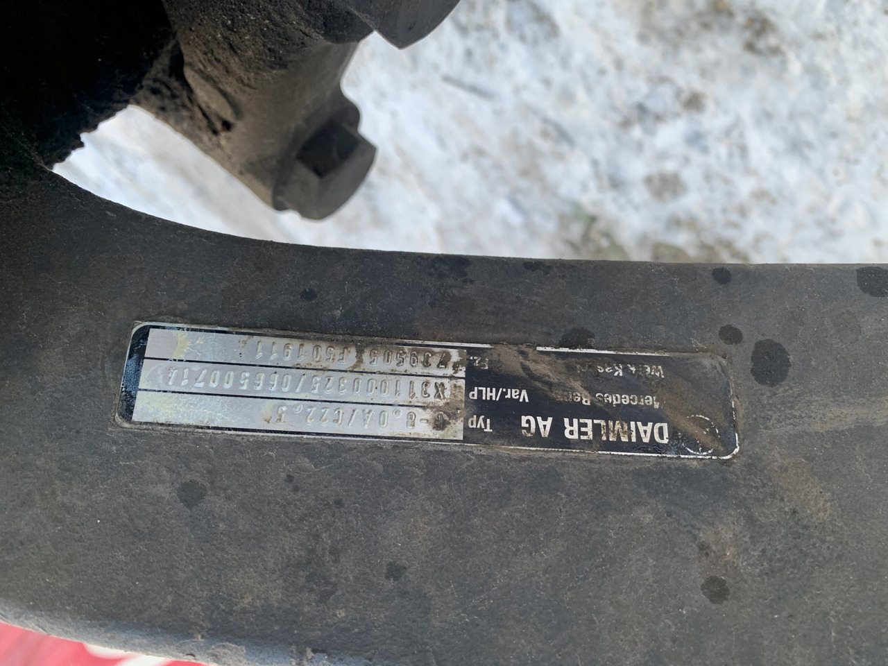 OŚ PRZEDNIA MERCEDES ACTROS MP4 ANTOS F-8.0/C22.5 - Aksi i përparmë për Kamioni: foto 2 OŚ PRZEDNIA MERCEDES ACTROS MP4 ANTOS F-8.0/C22.5 - Aksi i përparmë për Kamioni: foto 2