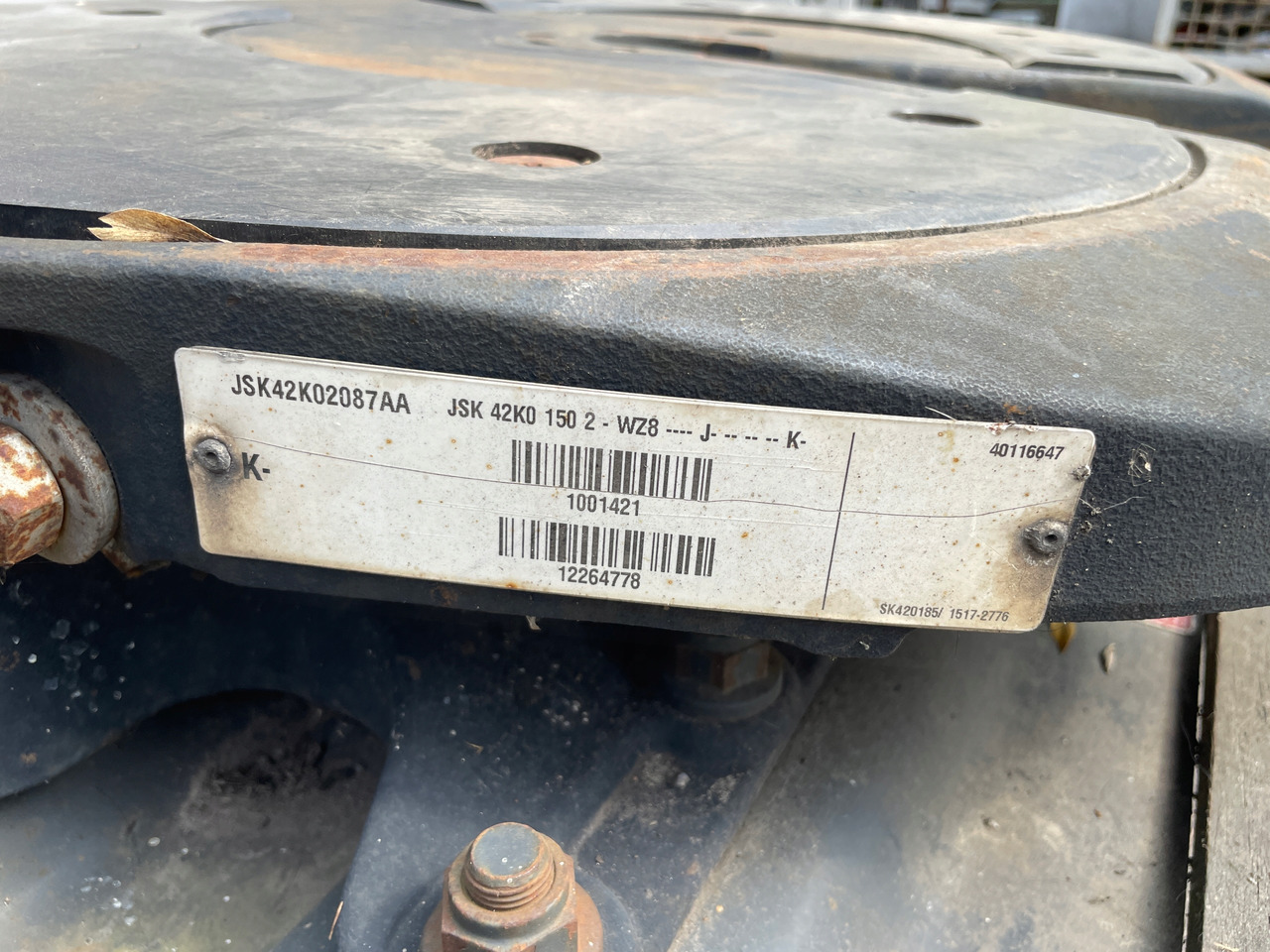 SIODŁO JOST MERCEDES ACTROS MP4 MP 4 A9603170021 - Trupi dhe të jashtme për Kamioni: foto 3 SIODŁO JOST MERCEDES ACTROS MP4 MP 4 A9603170021 - Trupi dhe të jashtme për Kamioni: foto 3