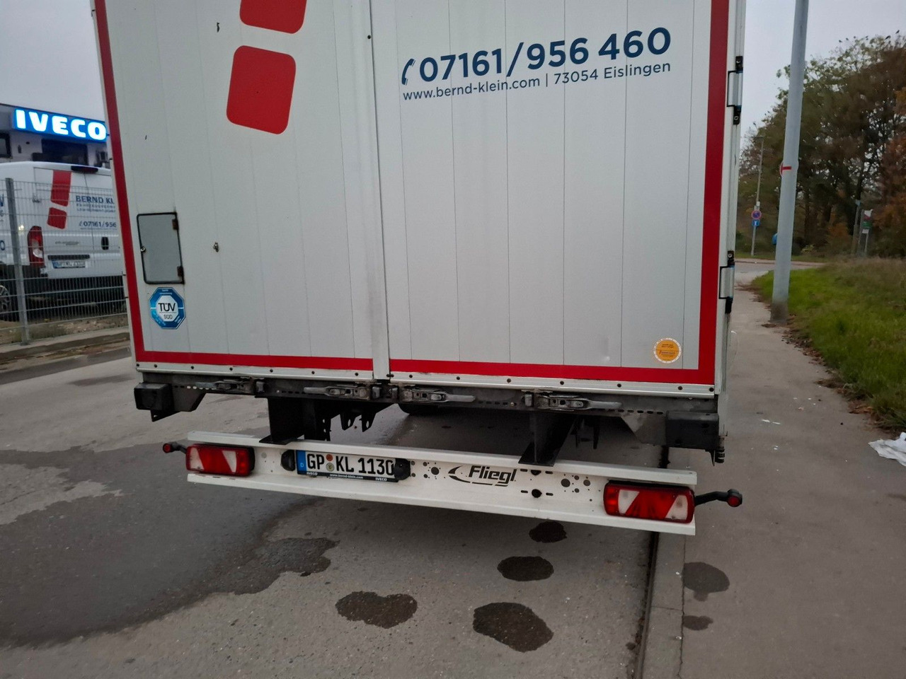 Fliegl TKF 118, Schiebeplane, Durchlader, Luft, - Rimorkio me tendë: foto 5 Fliegl TKF 118, Schiebeplane, Durchlader, Luft, - Rimorkio me tendë: foto 5