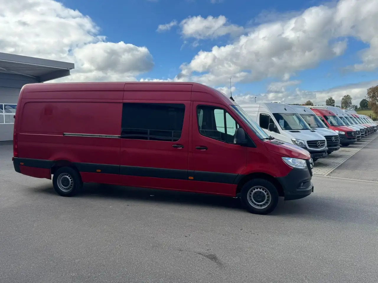 Mercedes-Benz Sprinter 317 CDI Maxi Lang Mixto AHK 3,5t MBUX - Furgon: foto 3 Mercedes-Benz Sprinter 317 CDI Maxi Lang Mixto AHK 3,5t MBUX - Furgon: foto 3