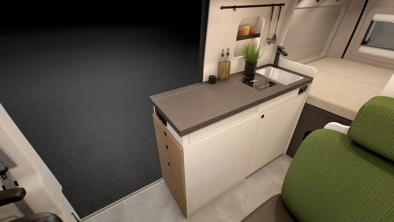 Bürstner Papillon CV neues Modell, Design Paket - Furgon kampingu: foto 4 Bürstner Papillon CV neues Modell, Design Paket - Furgon kampingu: foto 4