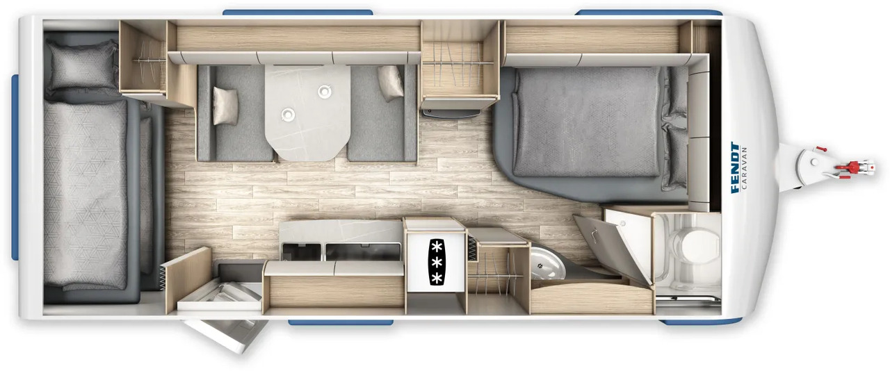 Fendt Bianco Selection 550 SKM Modell 2026 - Rulot: foto 2 Fendt Bianco Selection 550 SKM Modell 2026 - Rulot: foto 2