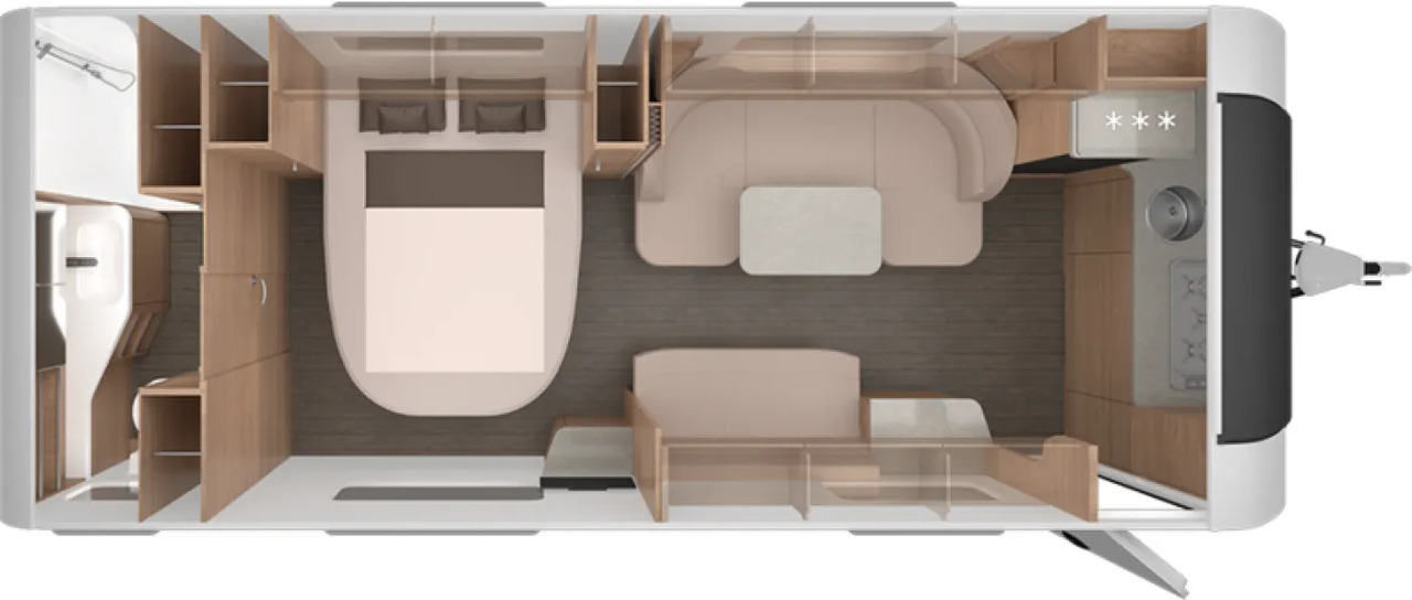 Wohnwagen Knaus Südwind 650 PXB 60 YEARS - Rulot: foto 2 Wohnwagen Knaus Südwind 650 PXB 60 YEARS - Rulot: foto 2