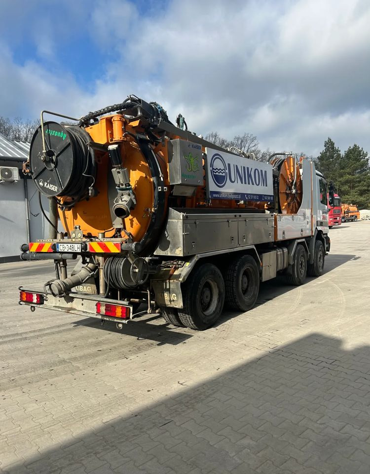 Mercedes-Benz ACTROS 3243 KAISER AQUASTER WUKO - Kamion me vakuum: foto 4 Mercedes-Benz ACTROS 3243 KAISER AQUASTER WUKO - Kamion me vakuum: foto 4