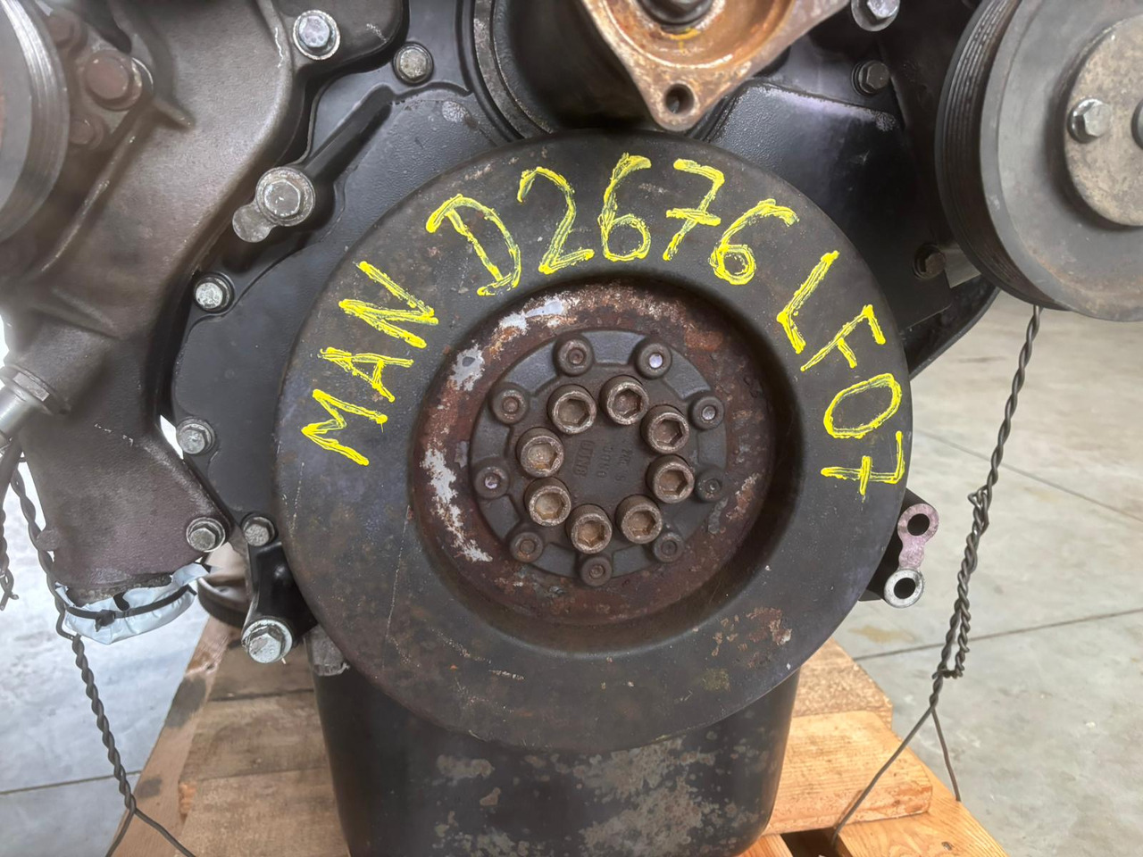 Gebrauchter MAN TGX 26.480 D 2676 LF 07 Motor - Motori për Kamioni: foto 4 Gebrauchter MAN TGX 26.480 D 2676 LF 07 Motor - Motori për Kamioni: foto 4