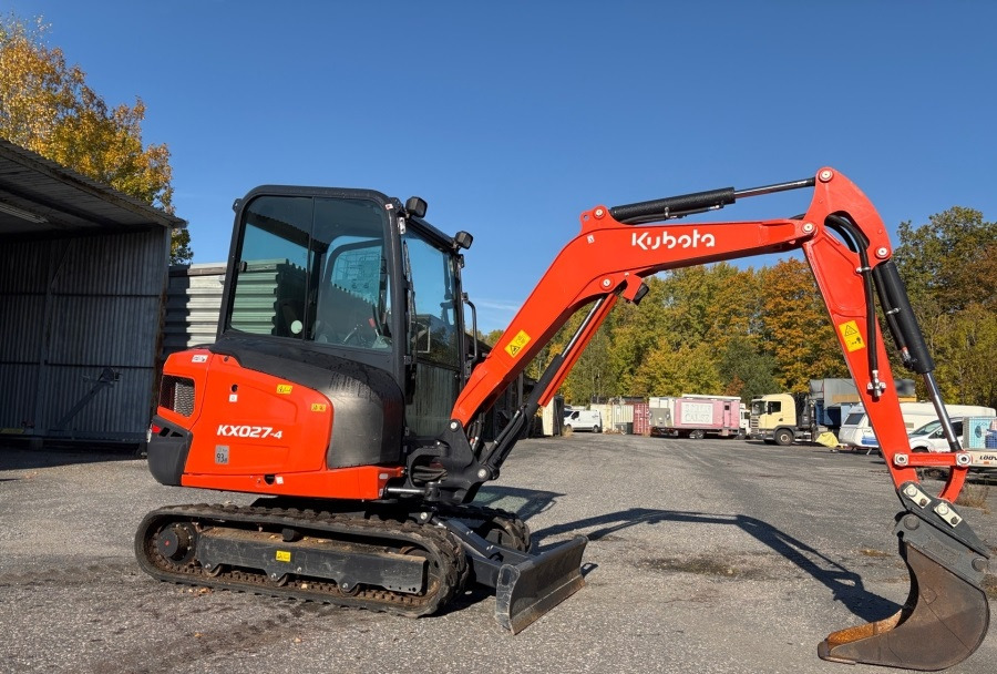Kubota KX027-4 - Miniekskavator: foto 1 Kubota KX027-4 - Miniekskavator: foto 1