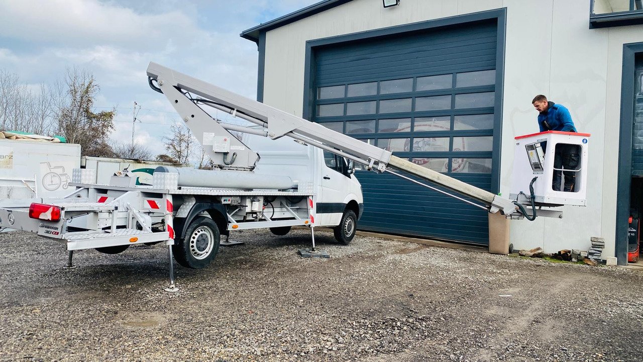 MERCEDES SPRINTER - Platformë ajrore e montuar në kamion: foto 2 MERCEDES SPRINTER - Platformë ajrore e montuar në kamion: foto 2