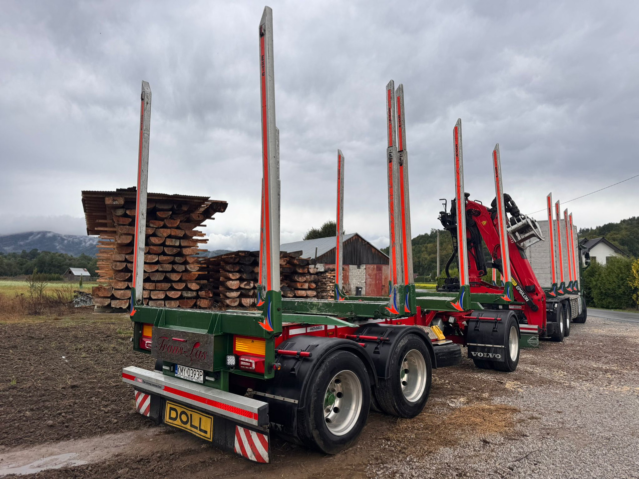 PRZYCZEPA - Rimorkio për transport druri: foto 3 PRZYCZEPA - Rimorkio për transport druri: foto 3