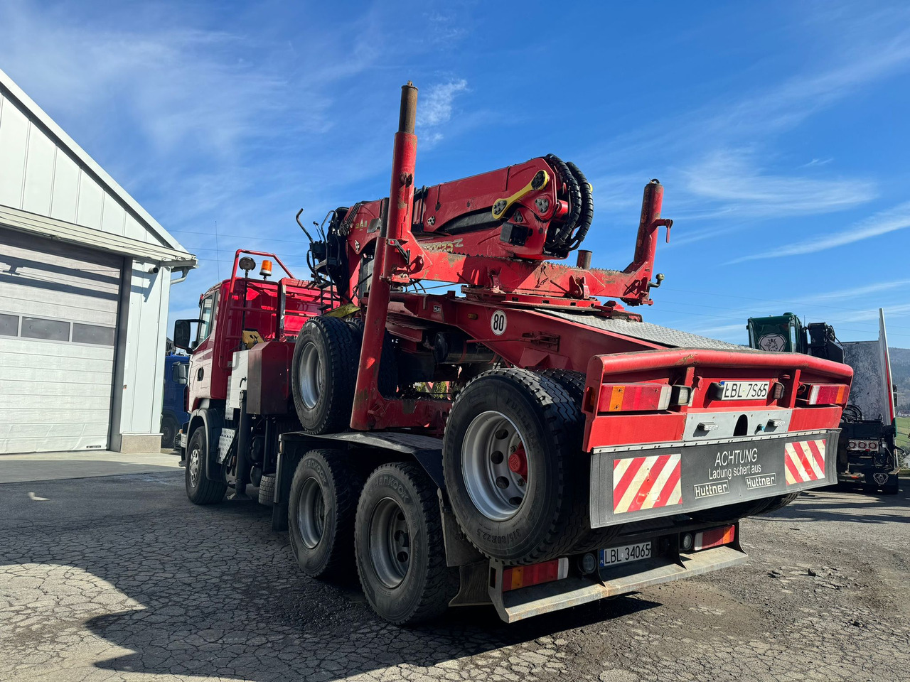 SCANIA R500 - Kamion për transport druri, Kamion me vinç: foto 4 SCANIA R500 - Kamion për transport druri, Kamion me vinç: foto 4